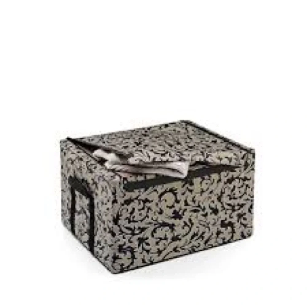 Reisenthel Baroque Large Fabric Storage Bin with Zipper